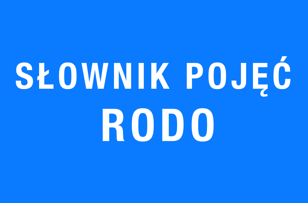 Słownik RODO